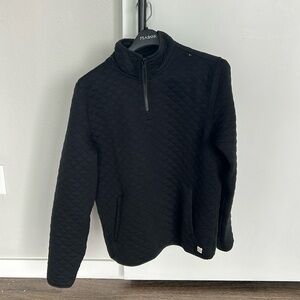 Marine Layer Men’s Black Quarter Zip - New With Tag